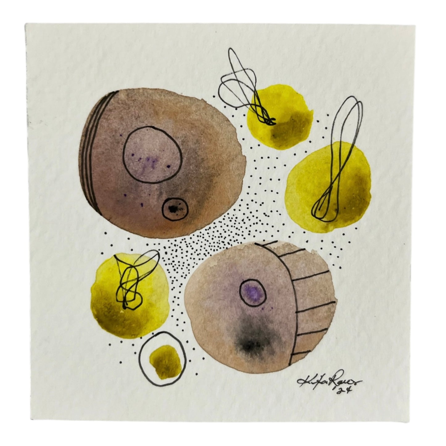Un Paseo Volando - OBRA ORIGINAL "CRO 4"
