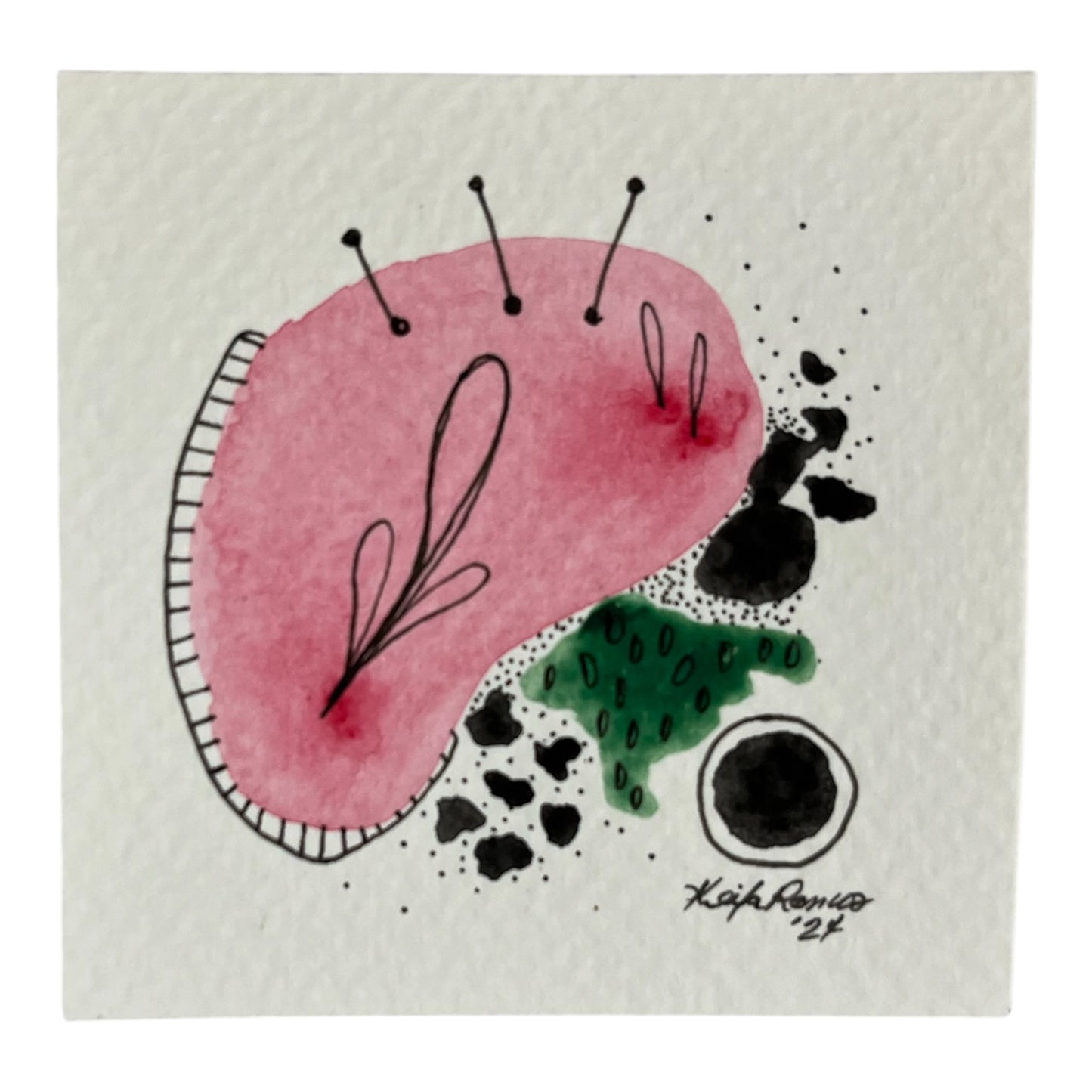 Un Paseo Volando - OBRA ORIGINAL "CRO 7"