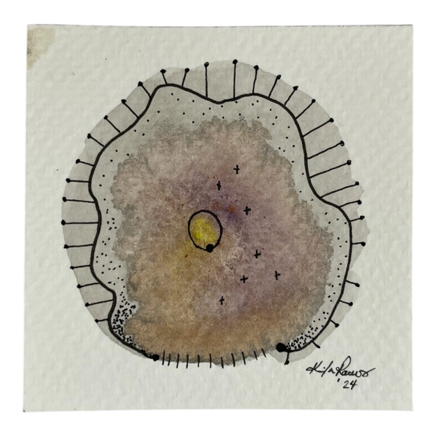 Un Paseo Volando - OBRA ORIGINAL "CRO 12"