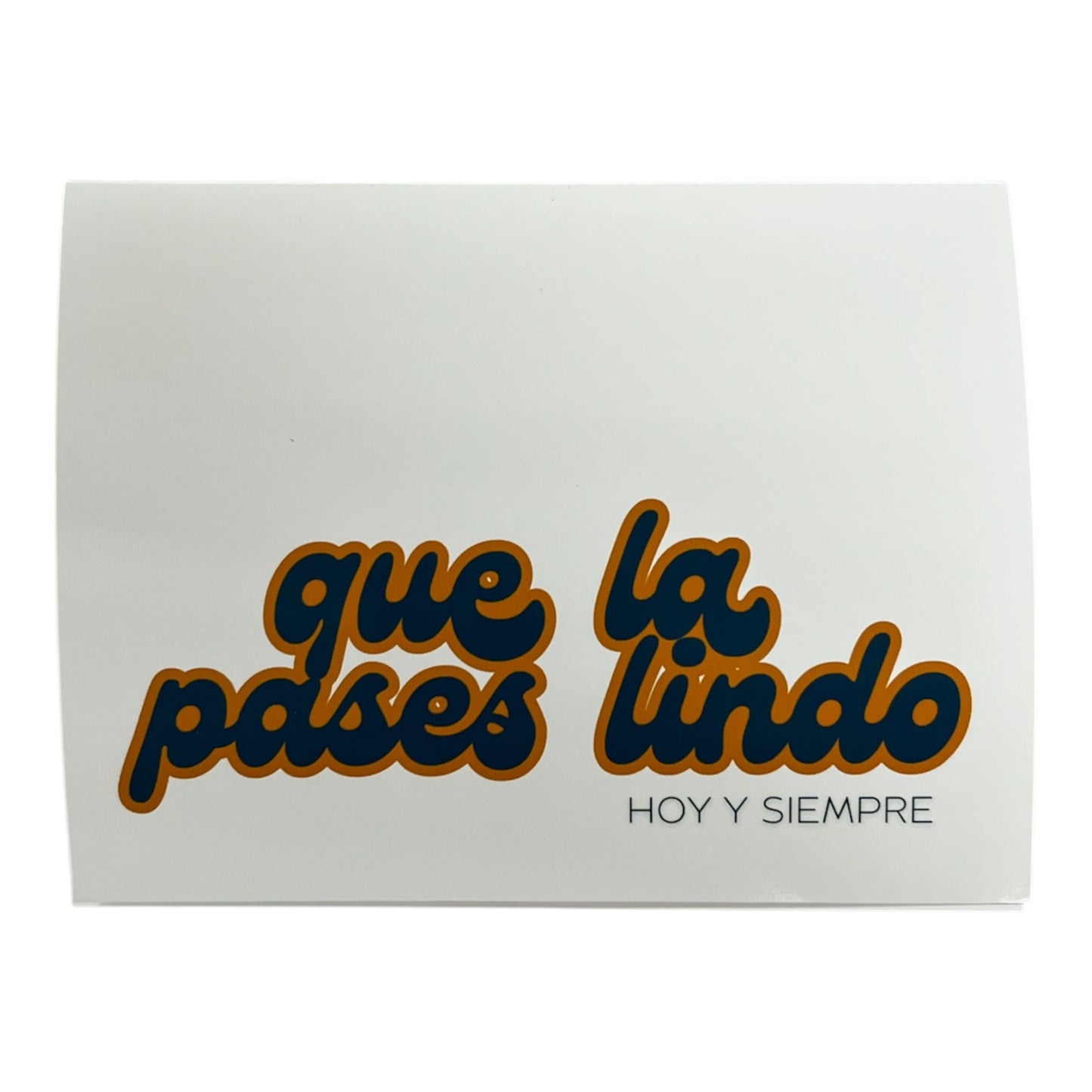 Un Paseo Volando - GREETING CARD "QUE LA PASES LINDO"