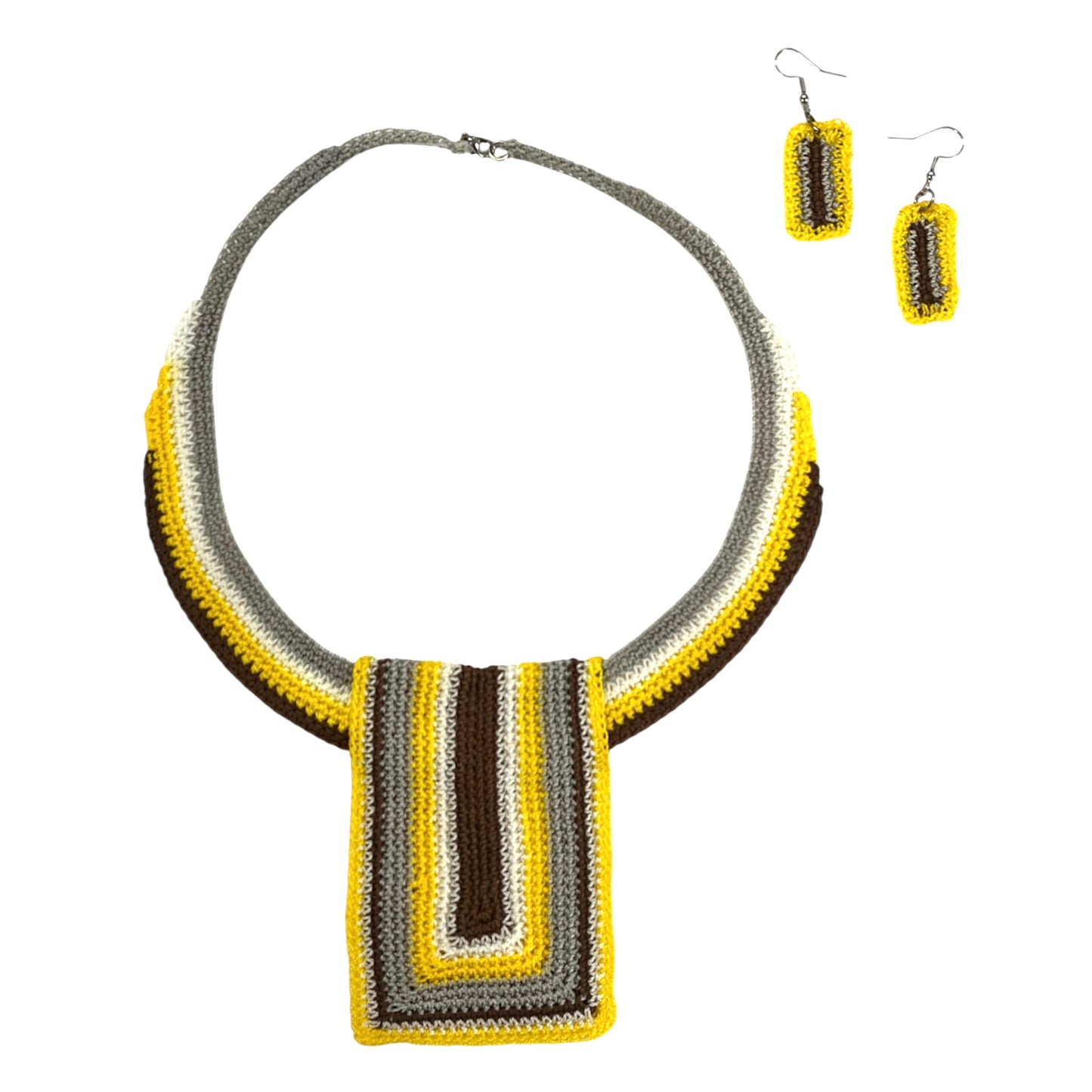 Milagros Rosado - COLLAR / AMARILLO GRIS