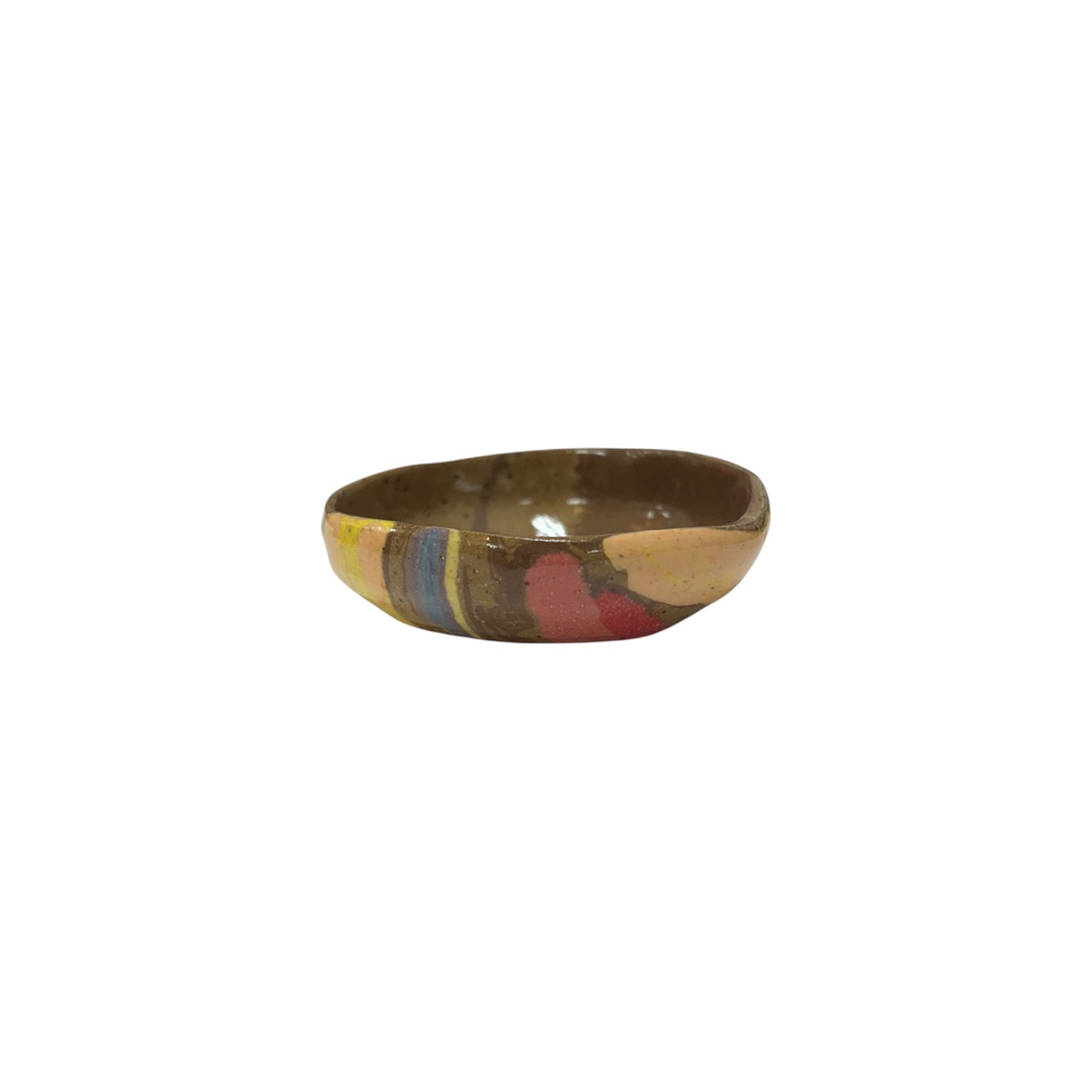 Atípica - MINI BOWL - MARRÓN "NERIKOMI"