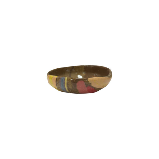 Atípica - MINI BOWL - MARRÓN "NERIKOMI"