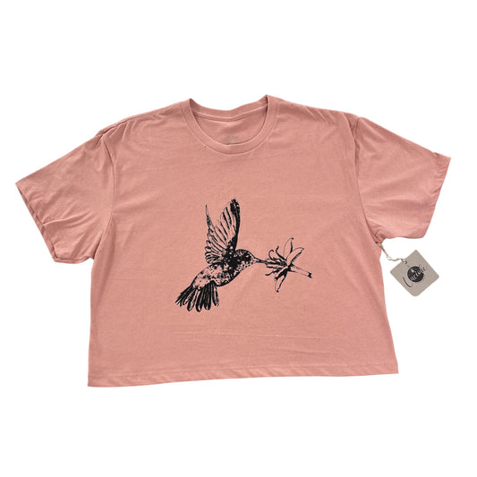 Ismari Caraballo - T-SHIRT "COLIBRI" CROP