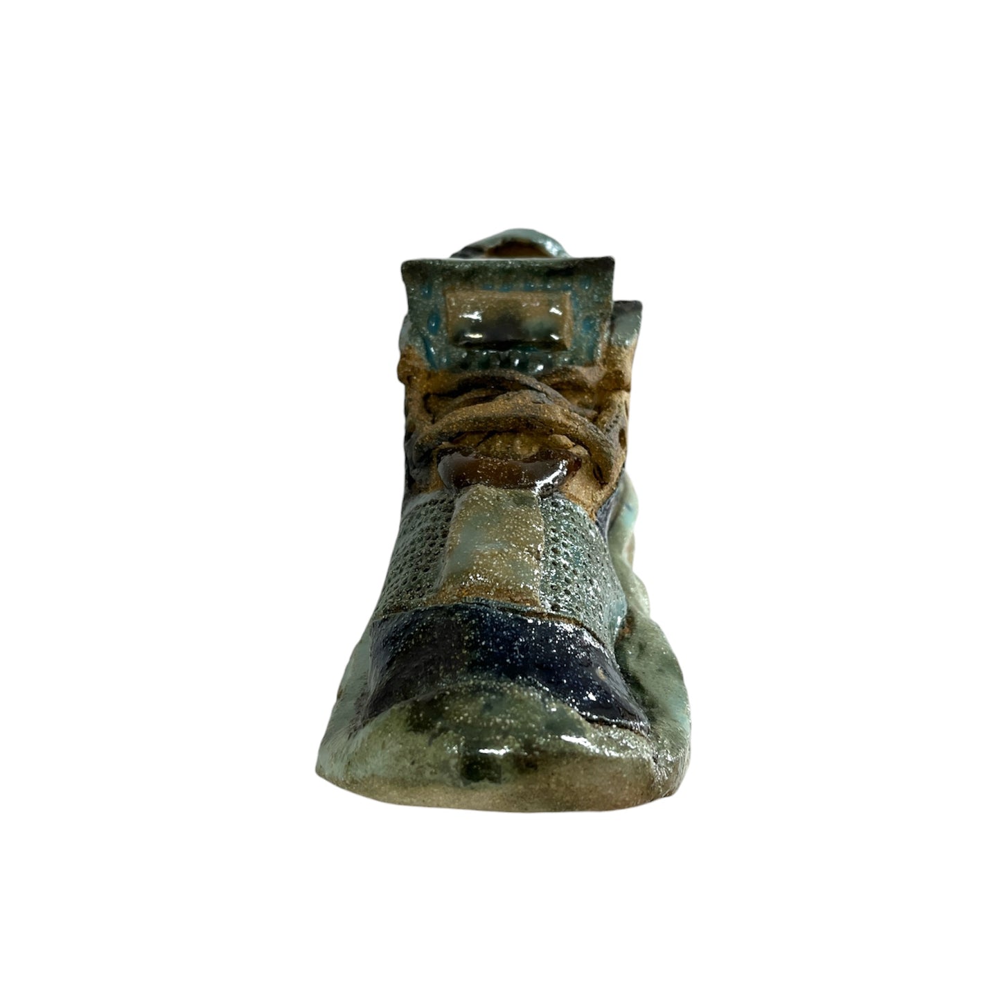 Clari Bell - ESCULTURA CERÁMICA "LA TENNIS AZUL"