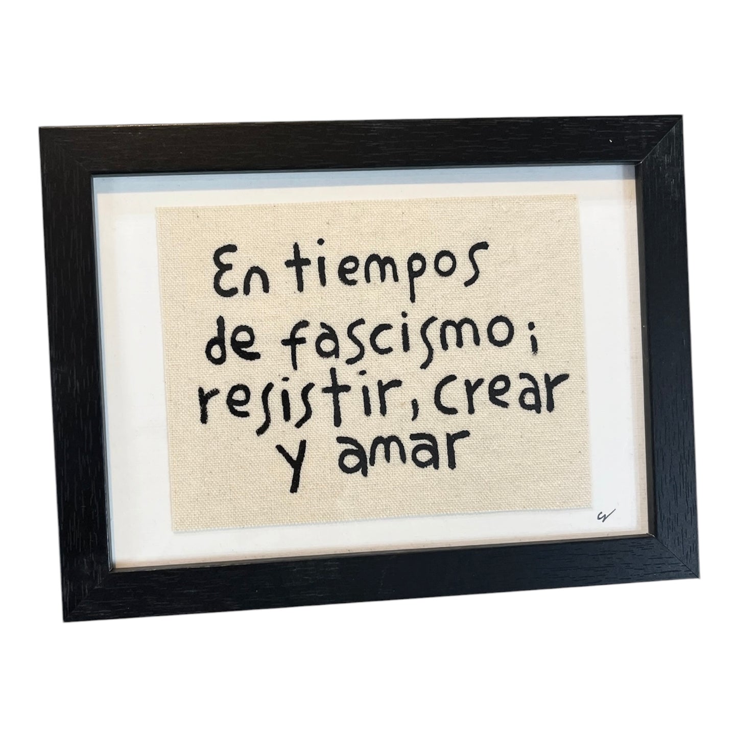 Consuelo. - ENMARCADO "EN TIEMPOS DE FASCISMO..."