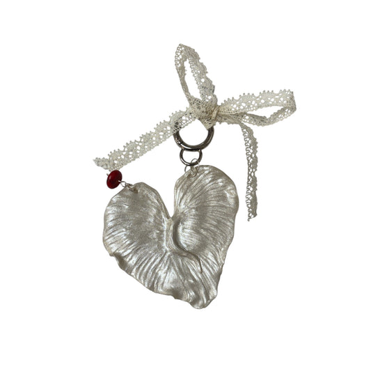 Jardinera By Sofía - BAG CHARM ANTURIO BLANCO