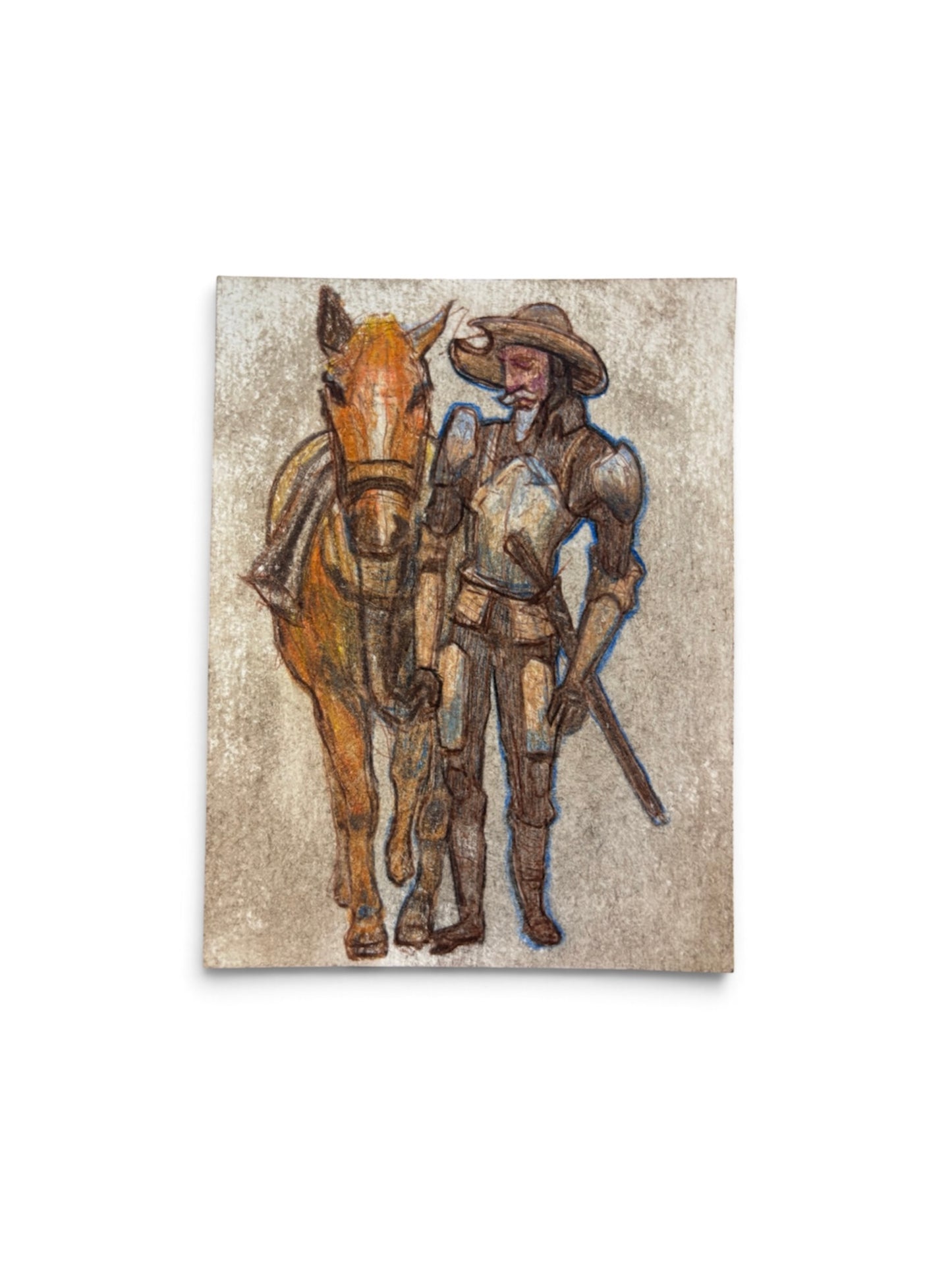 Gerardo Vélez - OBRA ORIGINAL / ROCINANTE Y QUIJOTE