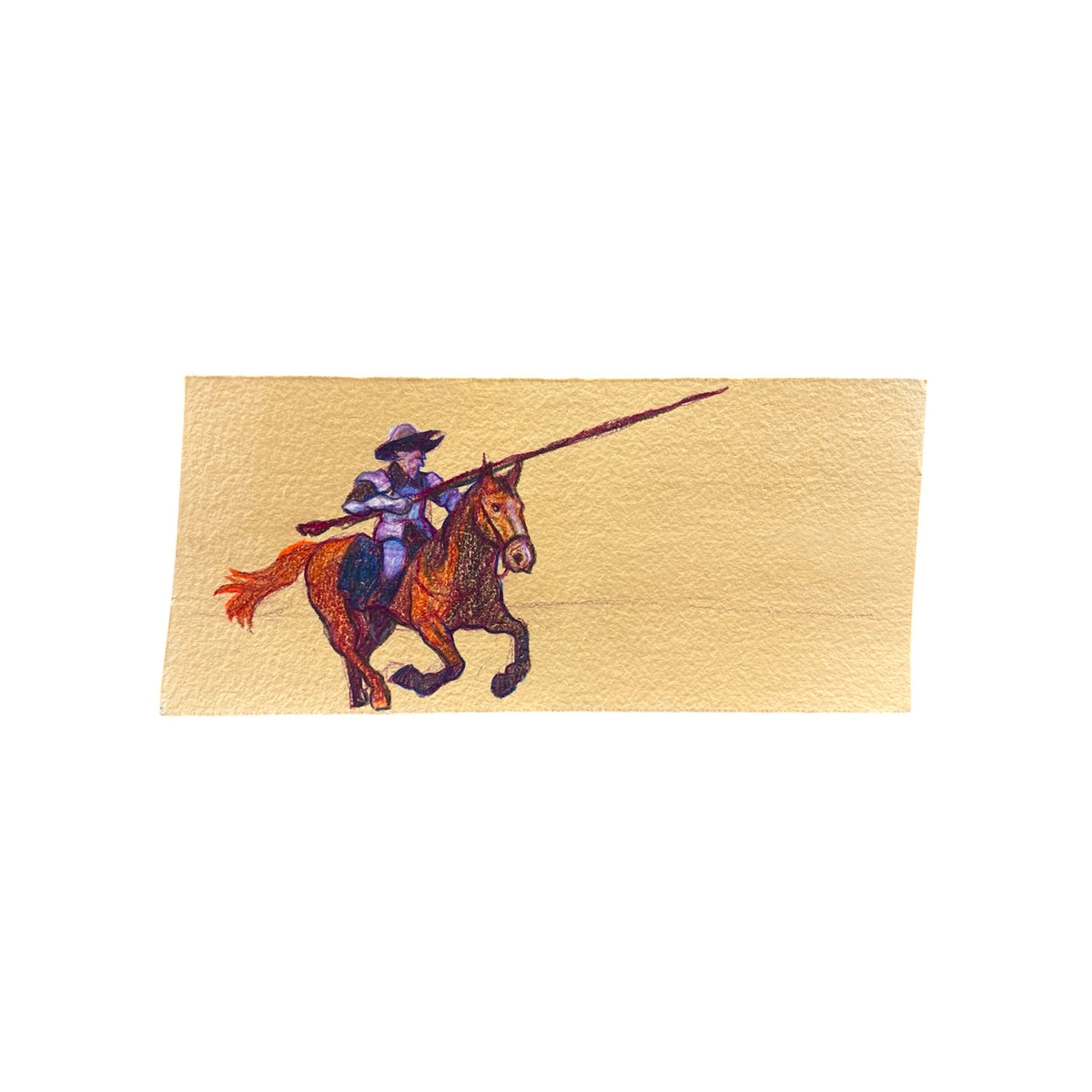 Gerardo Vélez - OBRA ORIGINAL / QUIJOTE A GALOPE