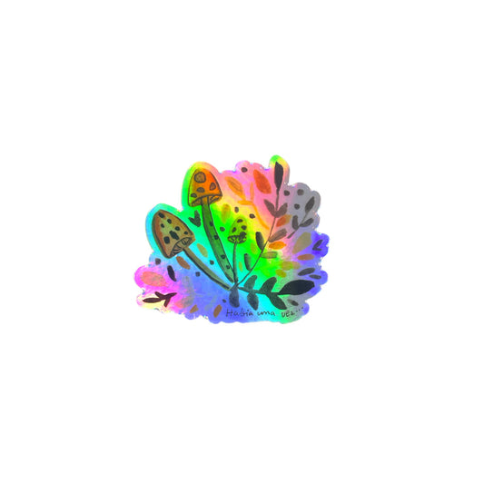 Había Una Vez - STICKER "HONGUITOS" HOLOGRAFICO
