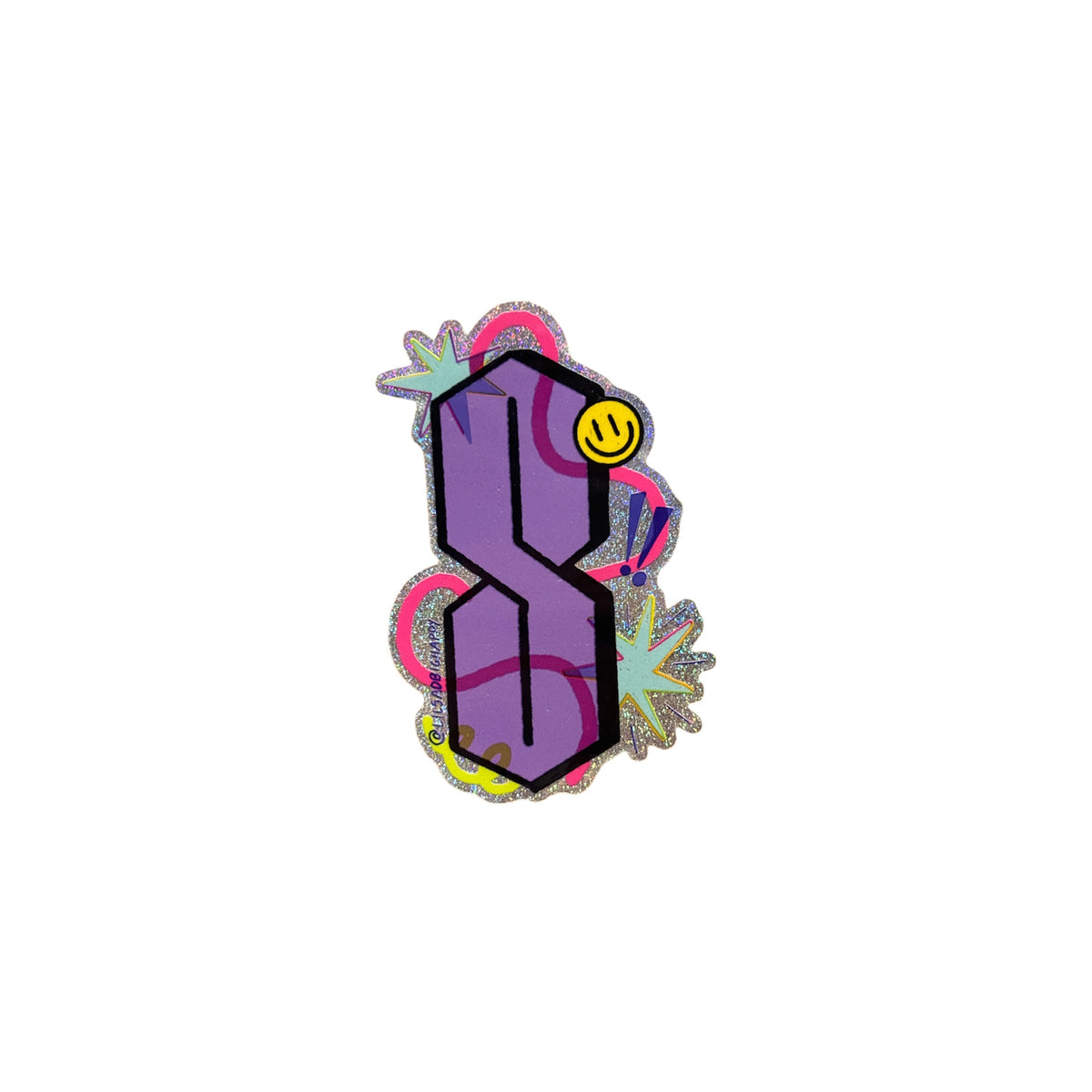 Lil Sad Big Happy - STICKER / SUPER S