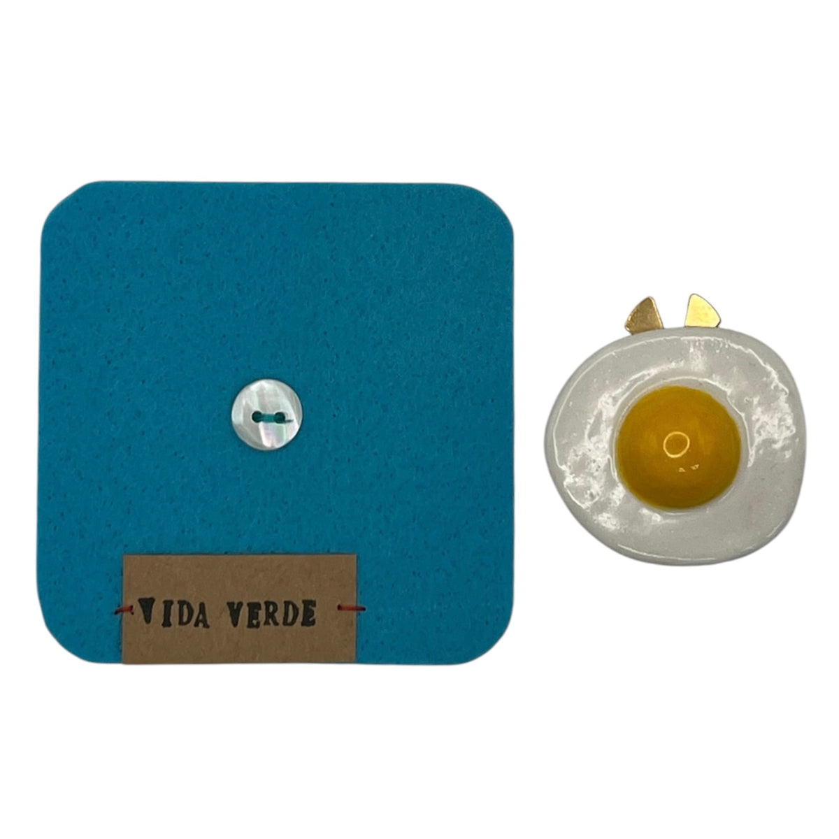 Vida Verde - PRENDEDOR BOTÓN HUEVITO