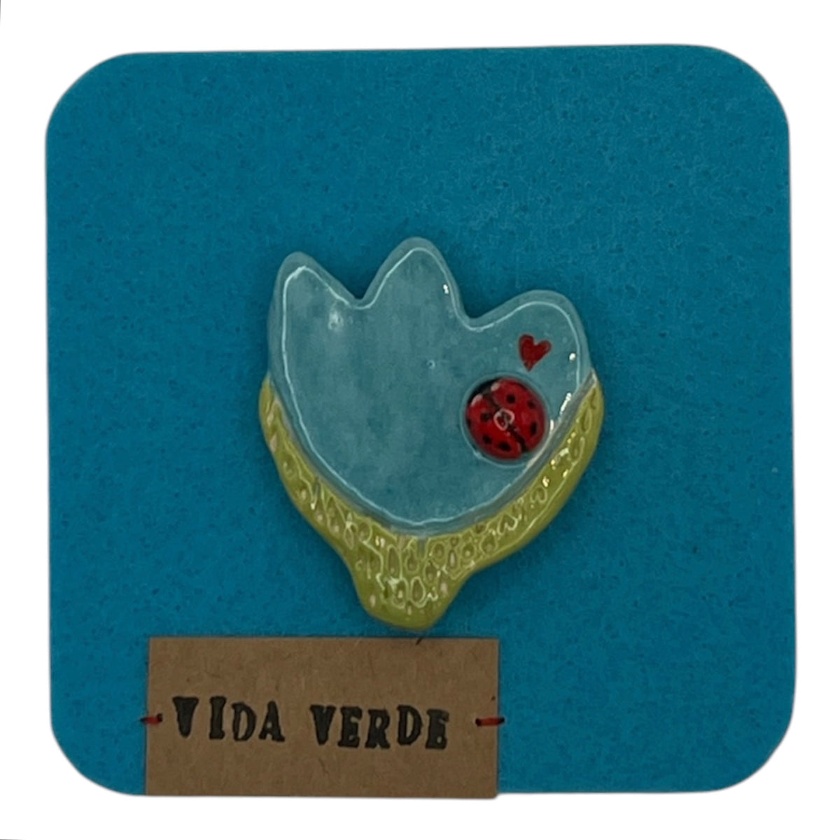 Vida Verde - PRENDEDOR BOTÓN FLOR Y BUG