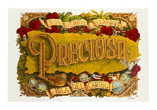 Braulio Giovannetti - ART PRINT COLOR "PRECIOSA"