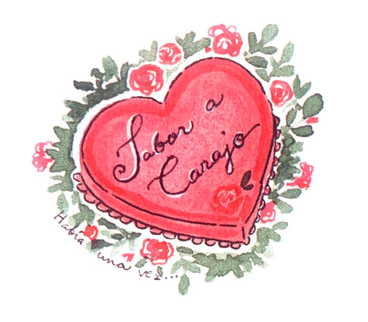 Había Una Vez - STICKER "SABOR A CARAJO"