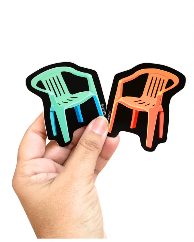 Botón de Azúcar- STICKERS SILLAS /VARIEDAD DE COLORES