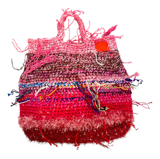Christine M Schröder - BIG SHOULDER BAG / A FUCHSIA ONE