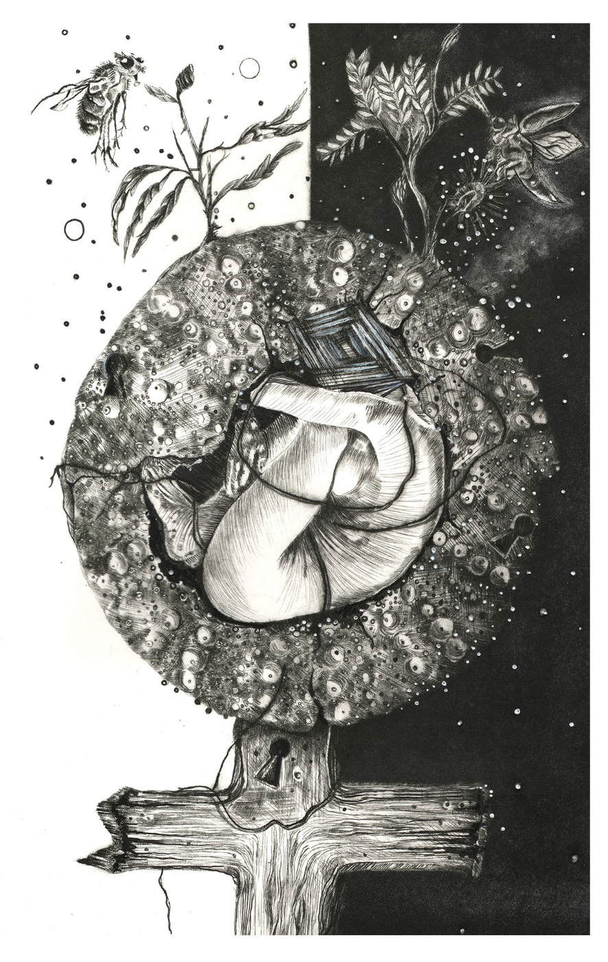 Ismari Caraballo - GRABADO "AMOR PROPIO"