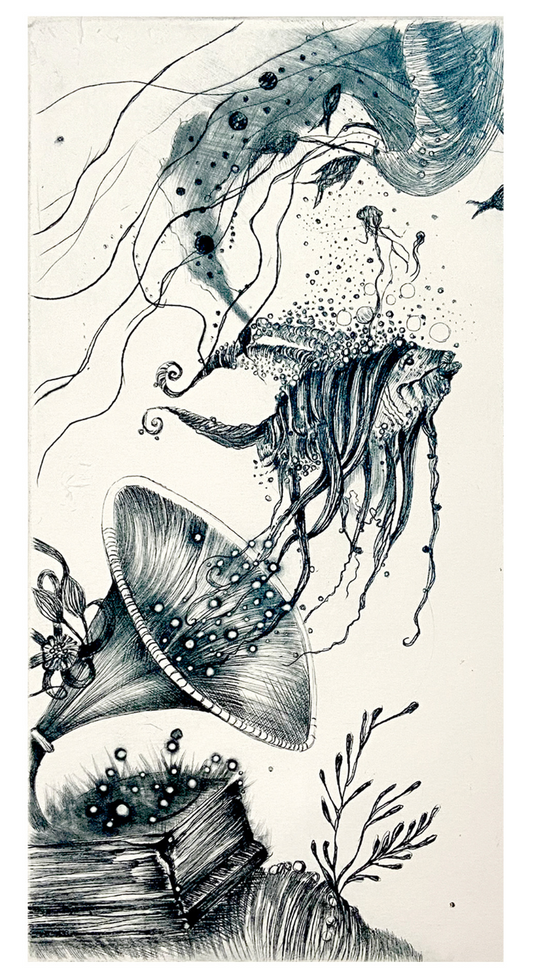 Ismari Caraballo - GRABADO "SONIDOS DEL MAR"