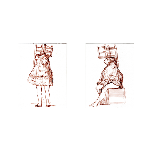 Gerardo Vélez - DIBUJO "YA TIENEN ASIENTO"