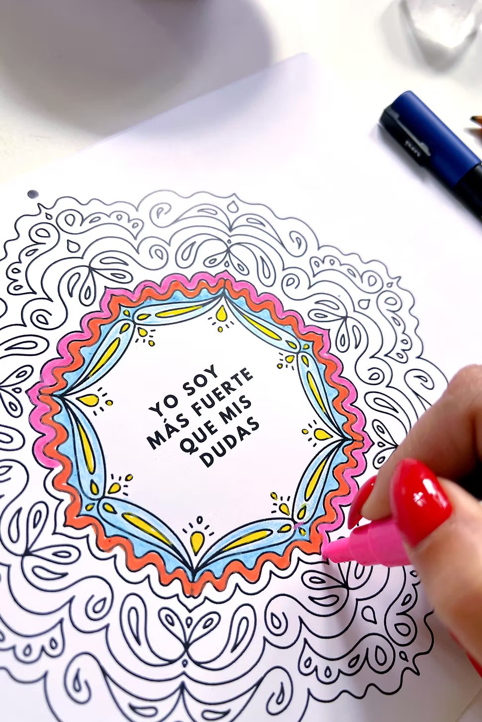 Alas Mandalas - CALENDARIO COLOREABLE DE ARTE TERAPIA