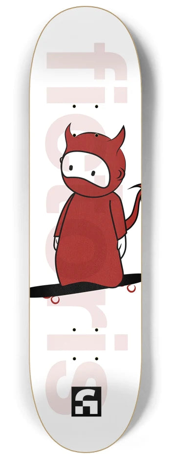 FICTORIS SKATEBOARD DECK "Good Devil"