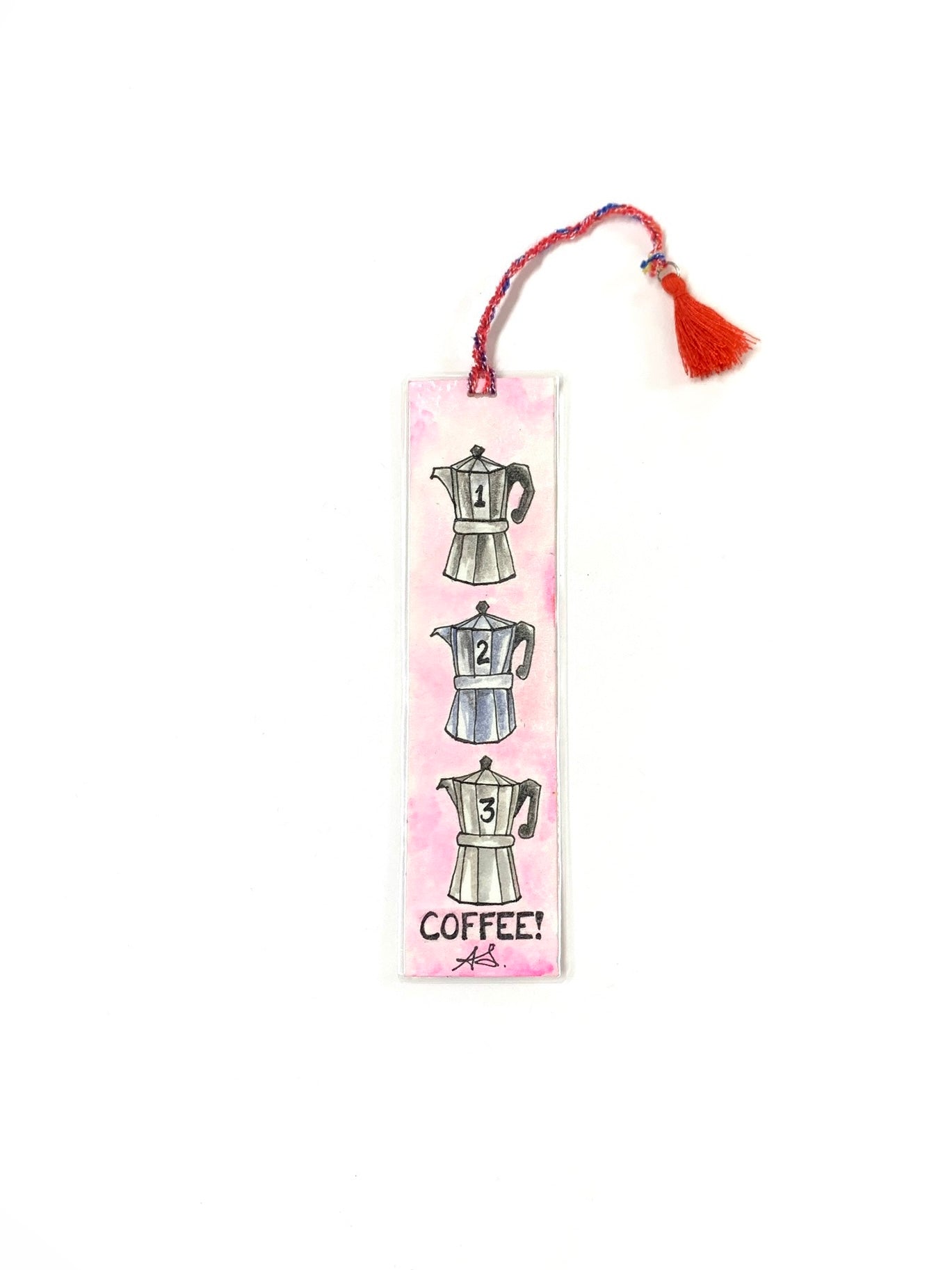 Allydan Arts - BOOKMARK / 1,2,3 COFFEE