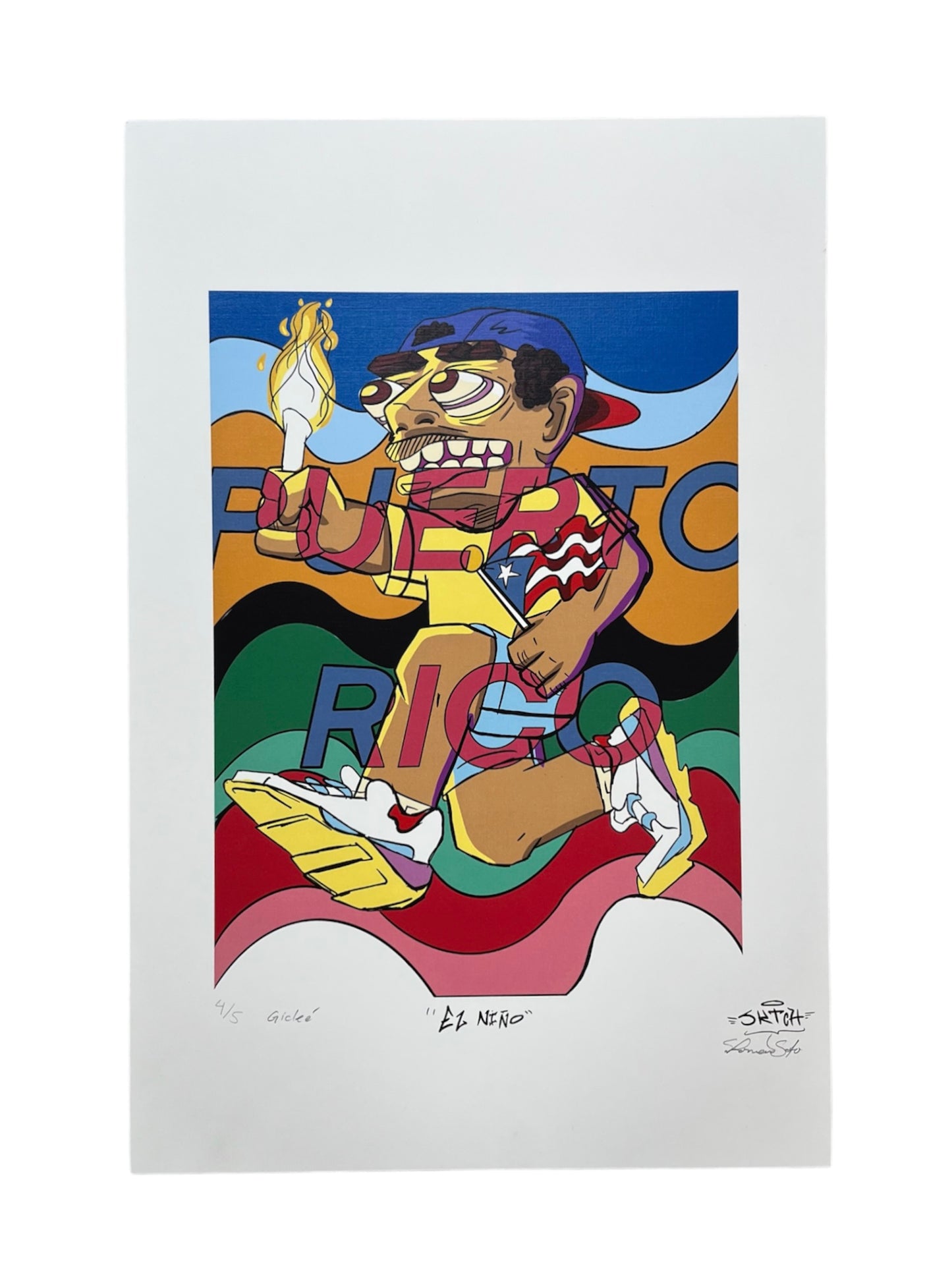 Arte Roto - ART PRINT "EL NIÑO"