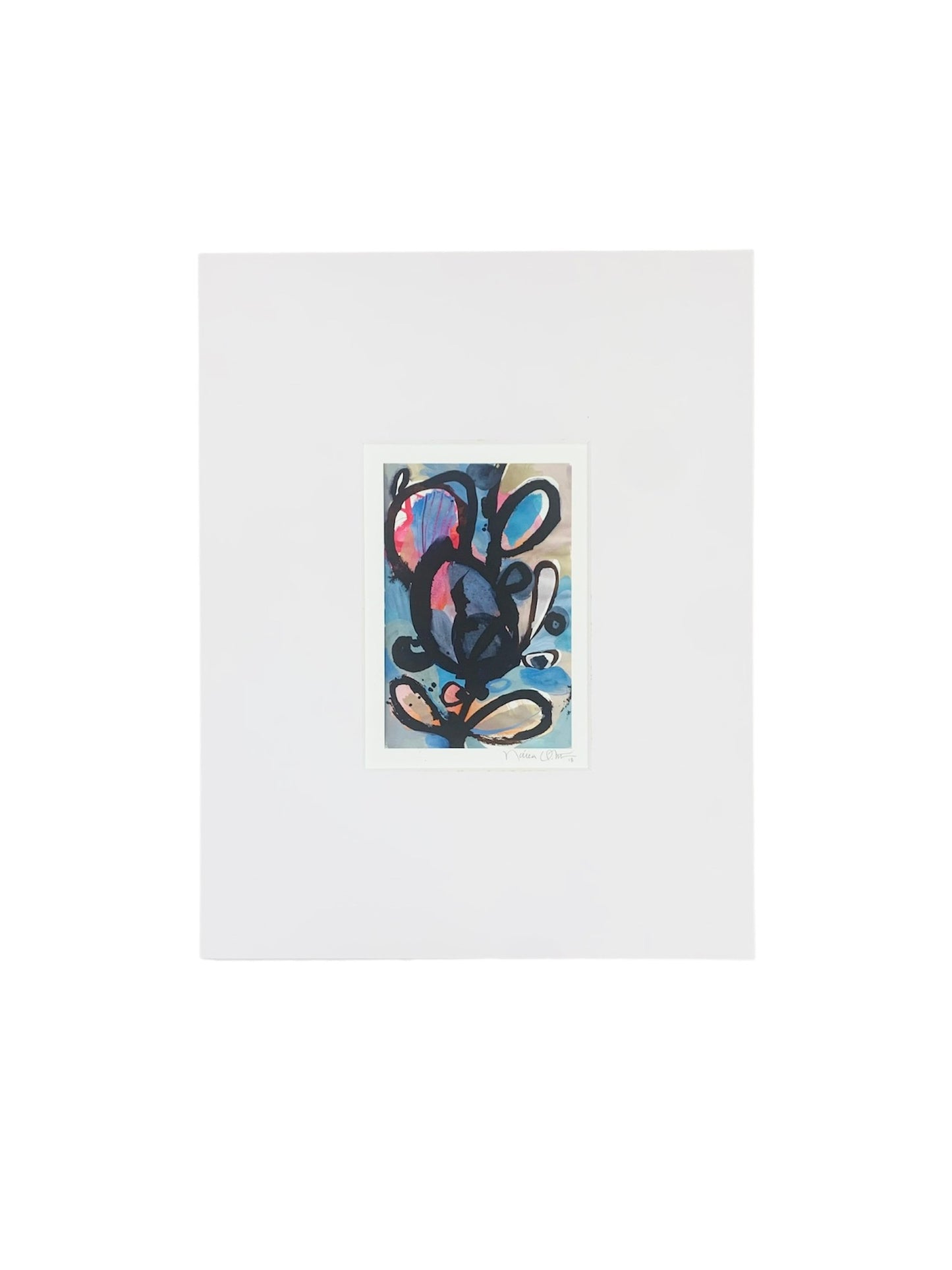 Nívea Ortíz - GICLEE ART PRINT "FLOR ABSTRACTA"