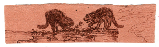 Gerardo Vélez - DIBUJO "RIÑA DE GATOS"