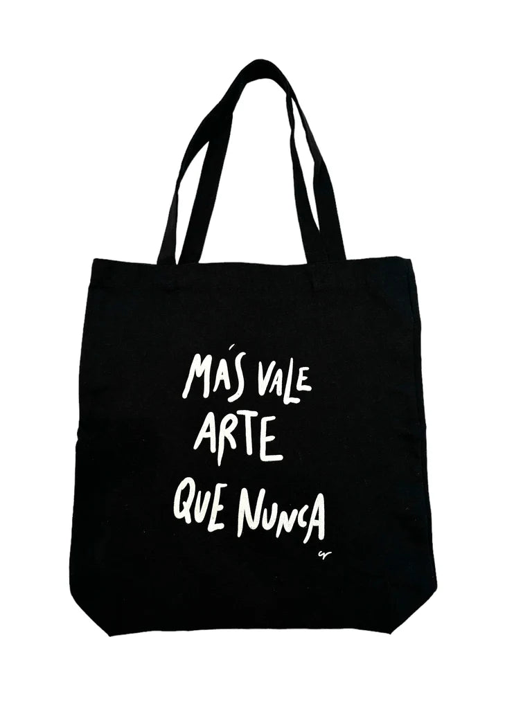 Consuelo. - TOTE BAG "MÁS VALE ARTE"