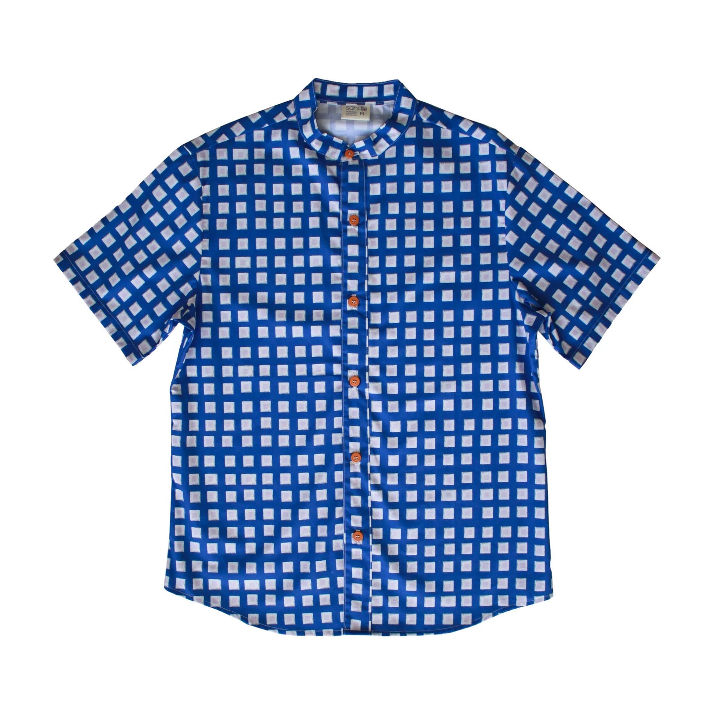 Sandía - CAMISA "BLUE SQUARES"