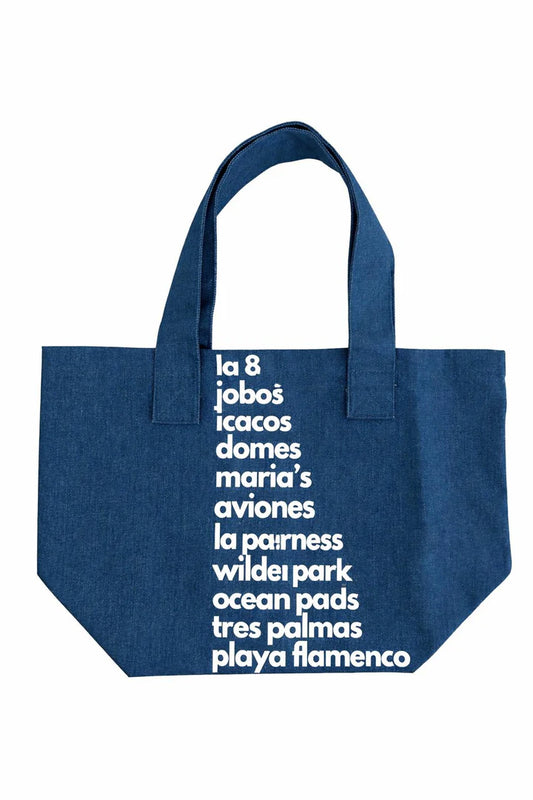 Ombak - TOTE BAG / PLAYA / DENIM