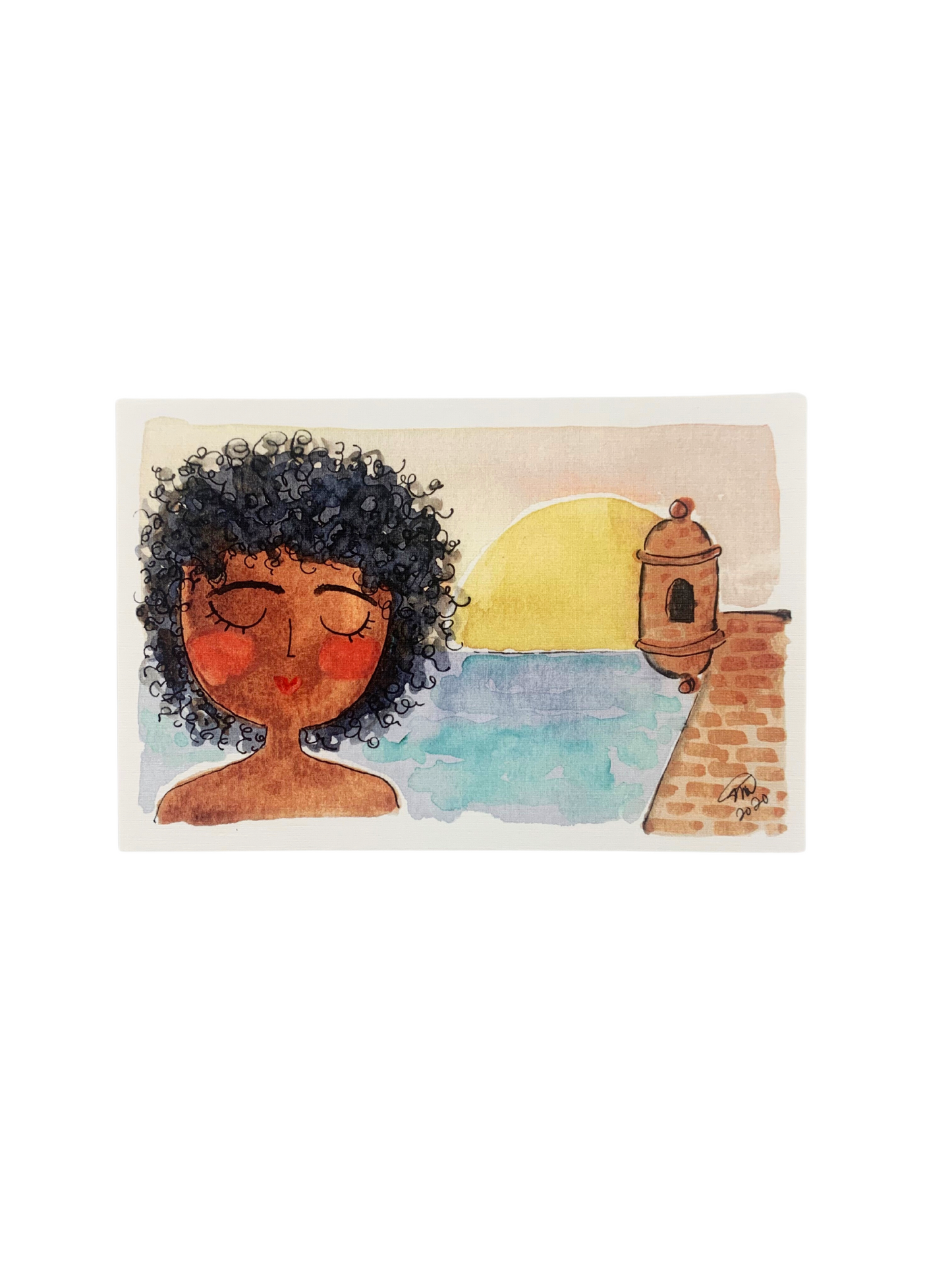 Había Una Vez - “GARITA” POSTAL ART PRINT