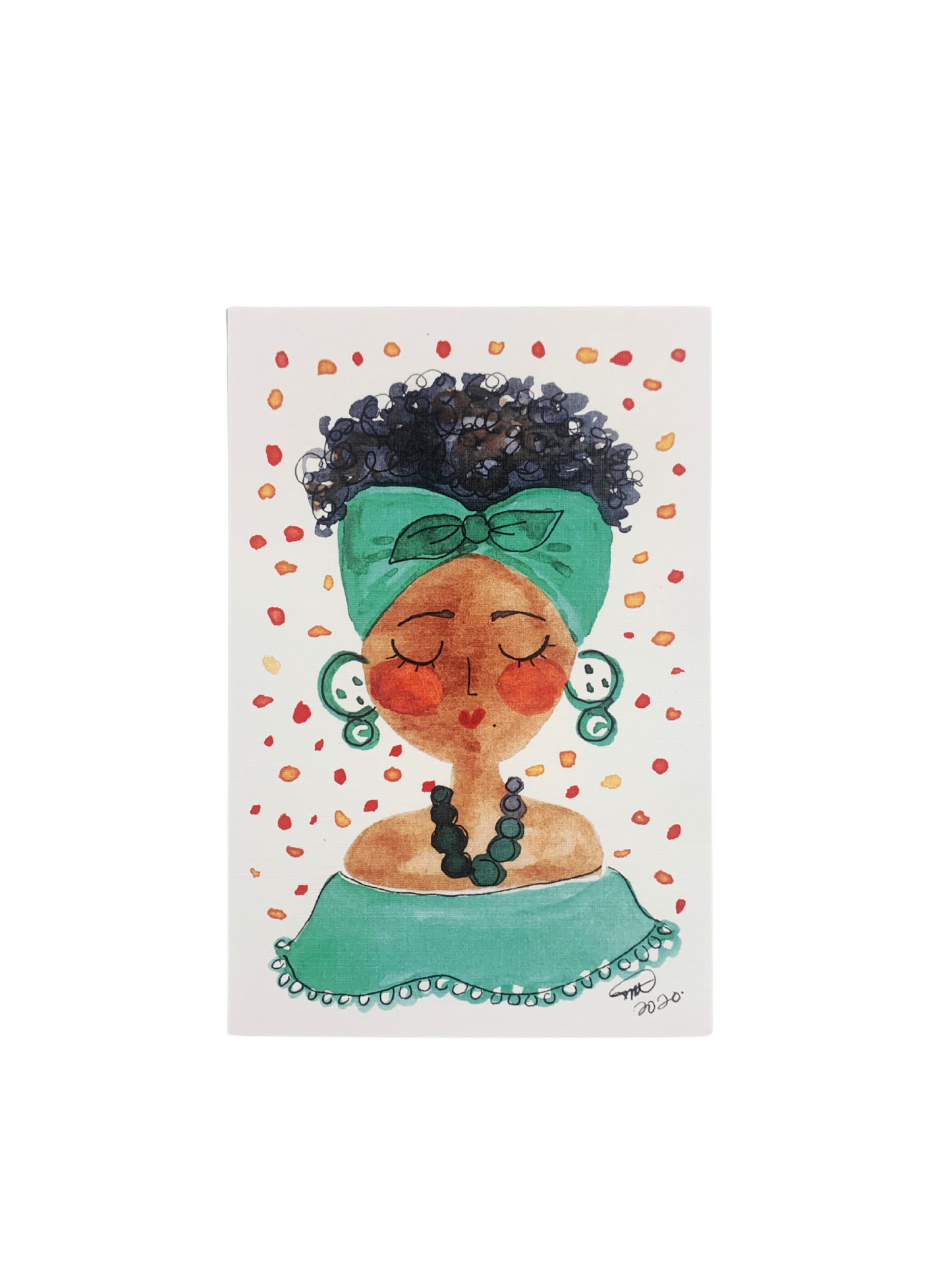 Había Una Vez - “AFROCARIBEÑA” POSTAL ART PRINT