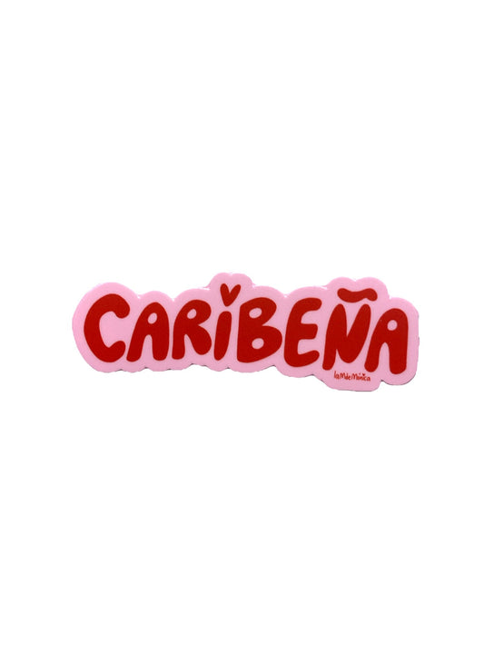 La M de Mónica- STICKER "CARIBEÑA"