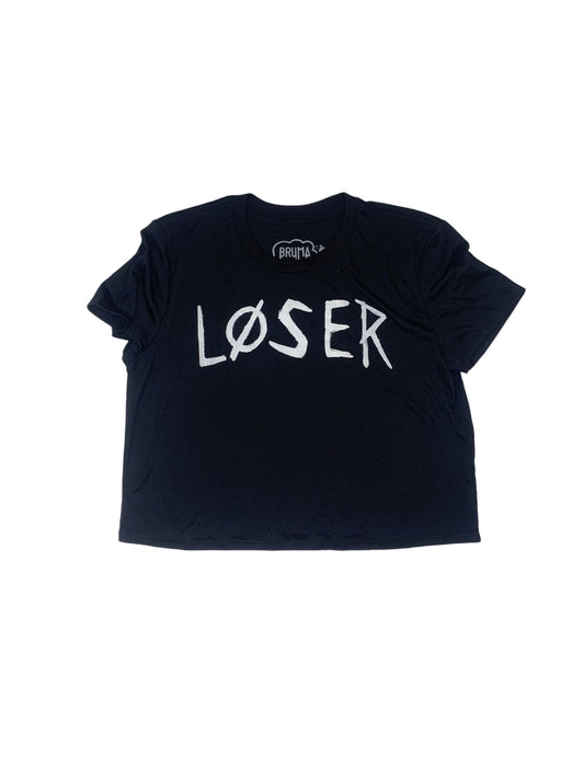 Bruma Designs - CROP TOP NEGRA LOSER